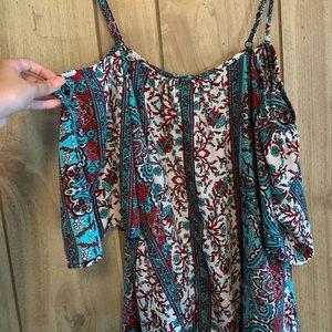 Off the shoulders dress